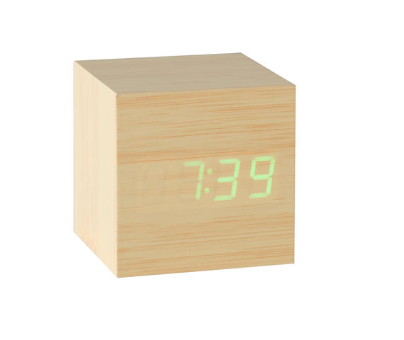 Tischuhr Kubus