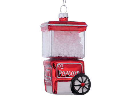 Weihnachtskugel Popcorn