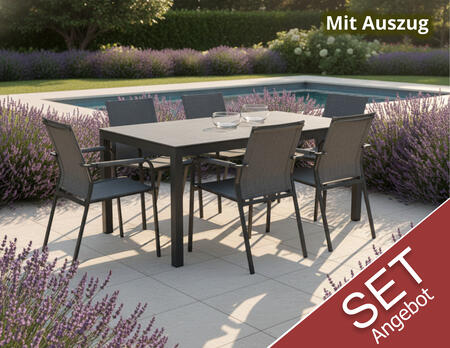 Set Auszugtisch inkl. Stühle